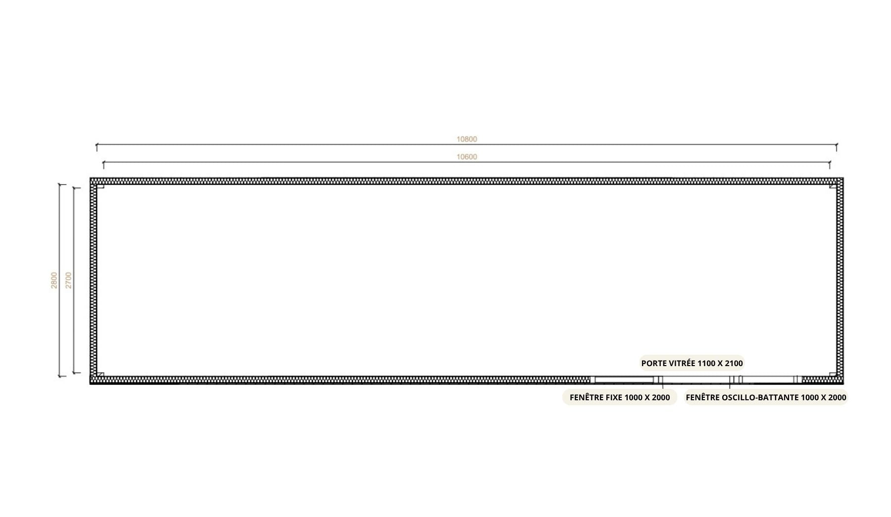 Plan 33m2