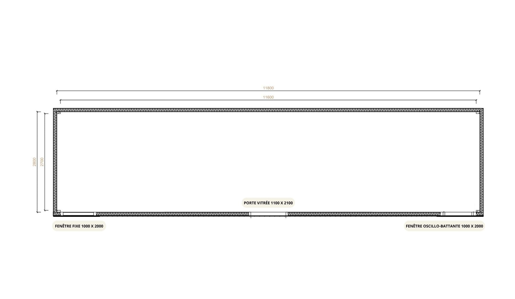 Plan 36m2