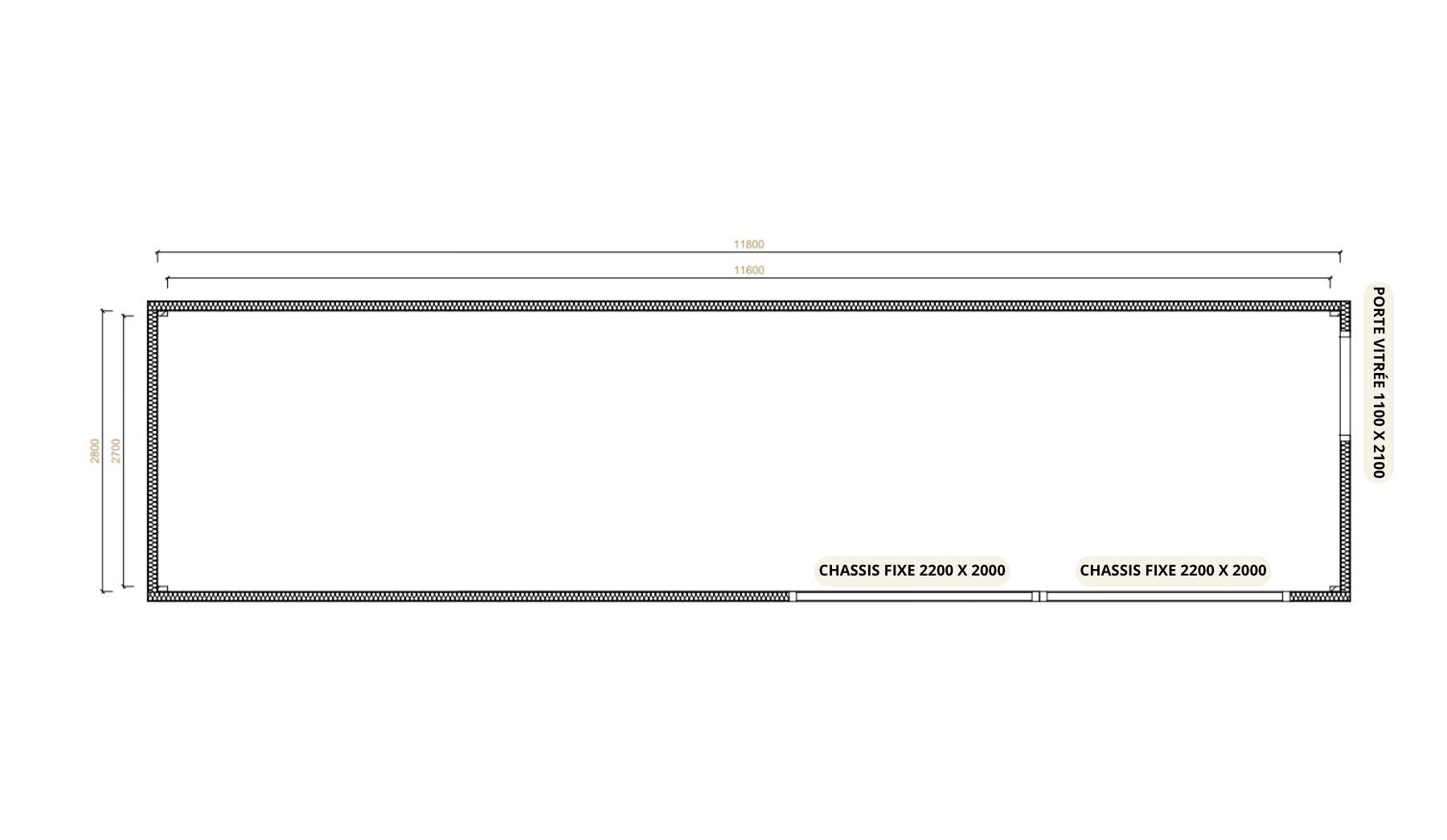 Plan 36m2