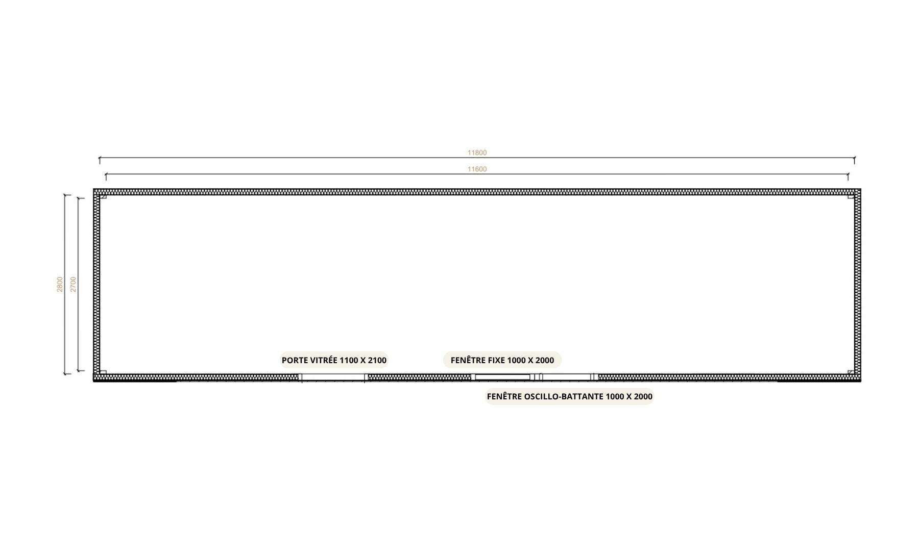 Plan 36m2