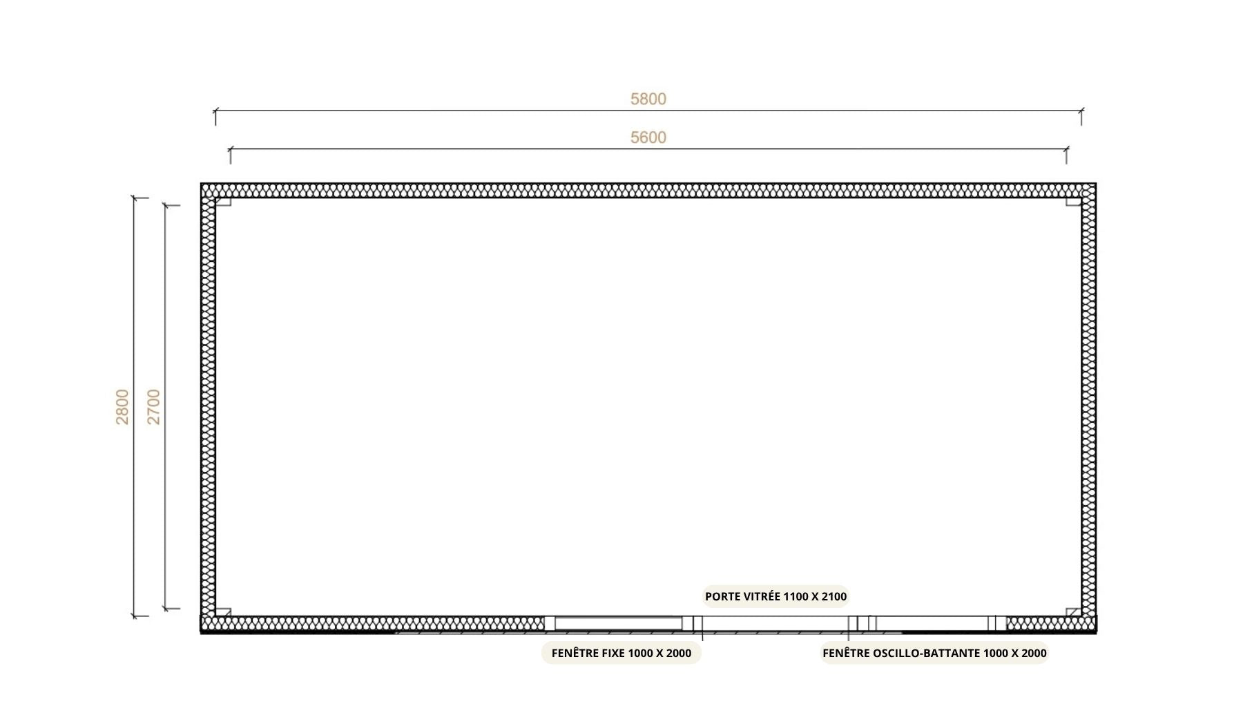 Plan 18m2