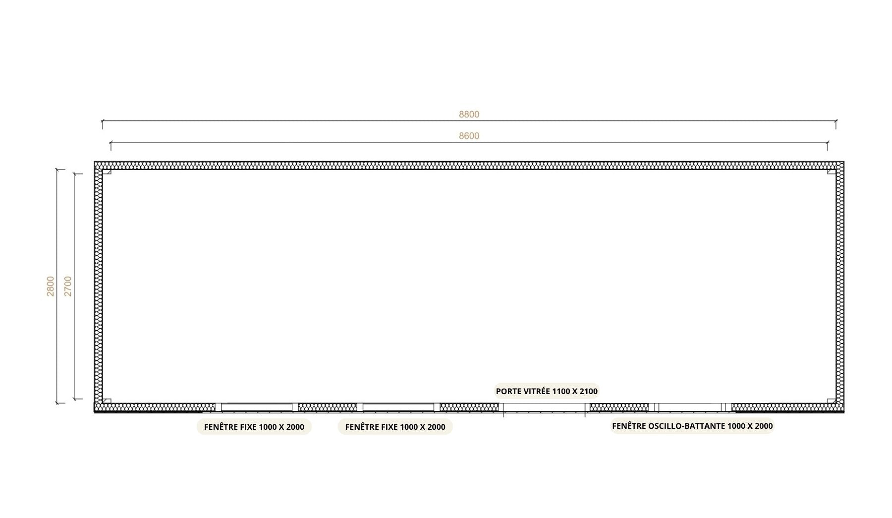 Plan 27m2
