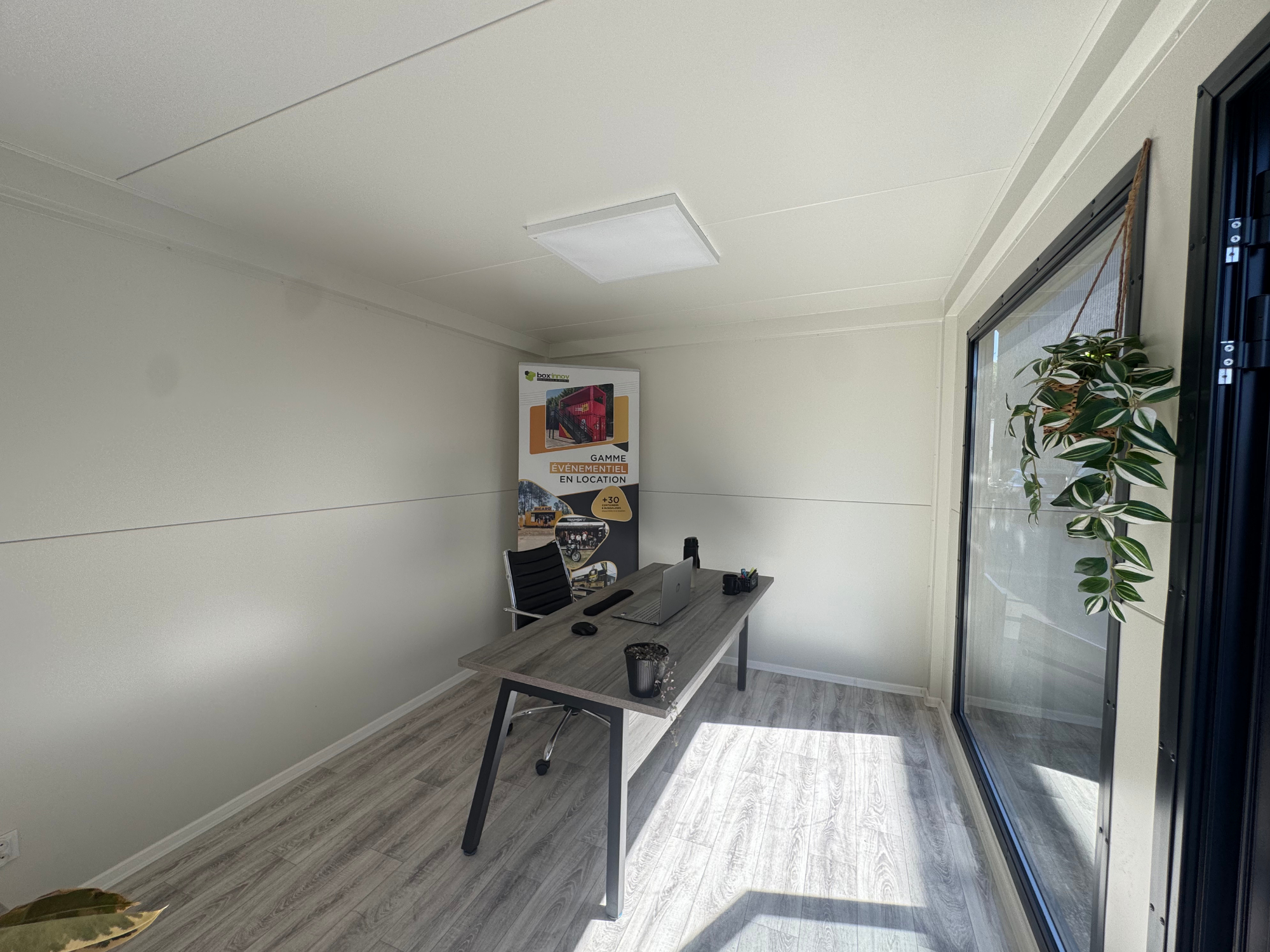 Bungalow – module premium pour showroom extérieur