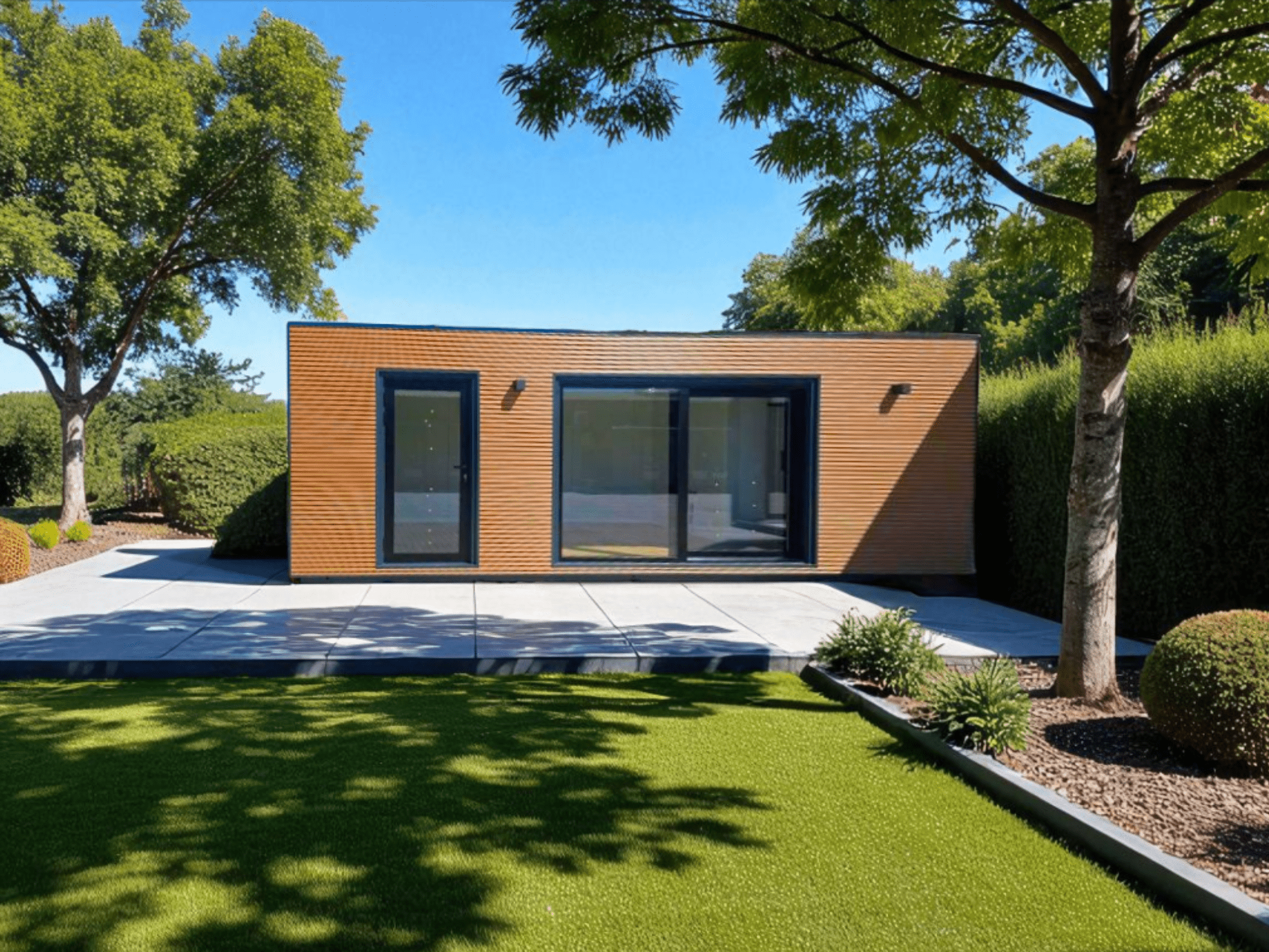 Ce chalet habitable moderne offre un espace chaleureux et lumineux, prêt à accueillir vos projets de vie. Parfait en résidence secondaire, bureau ou logement d’appoint, dès 16 200 € TTC.