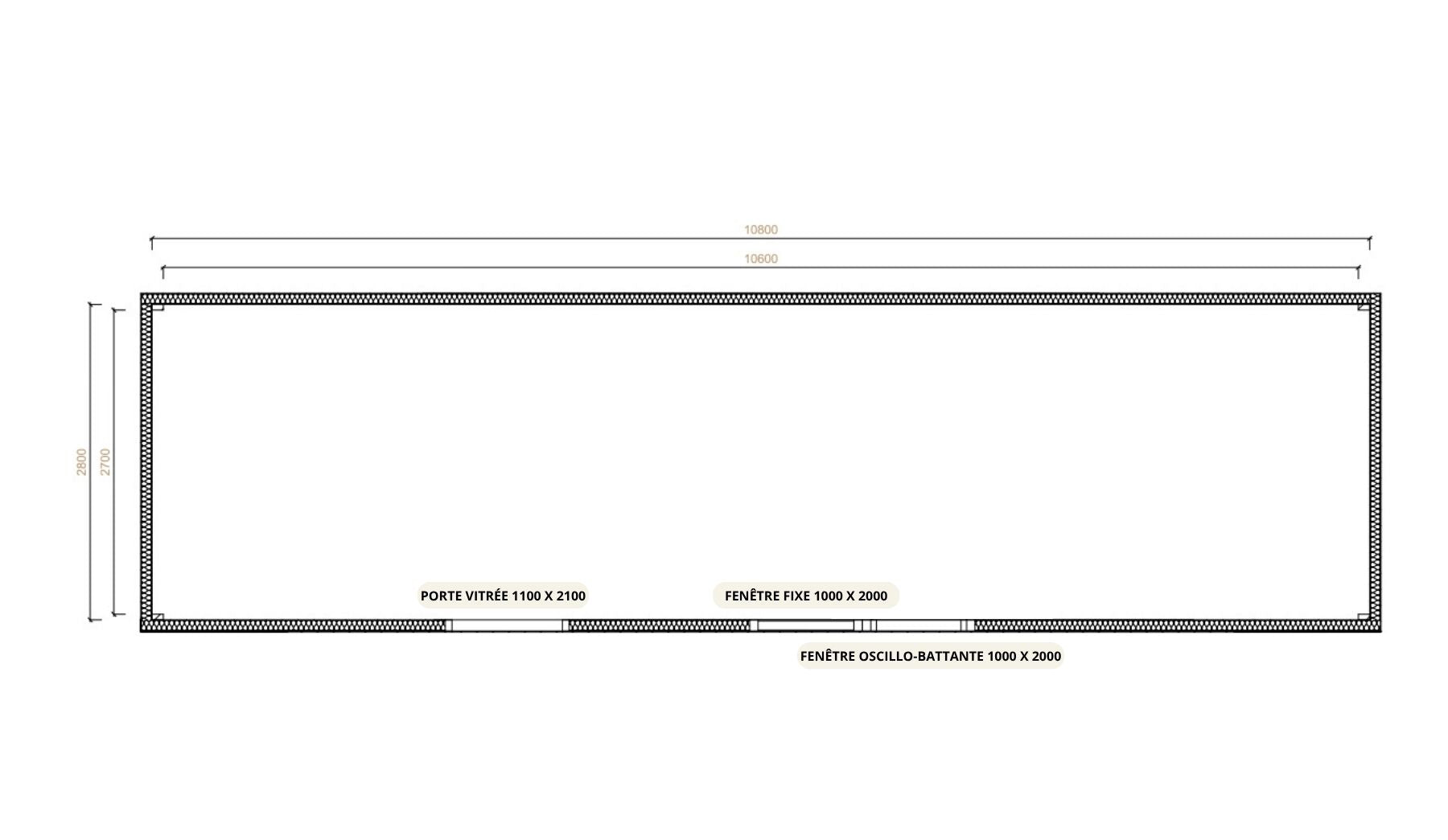 Plan 33m2
