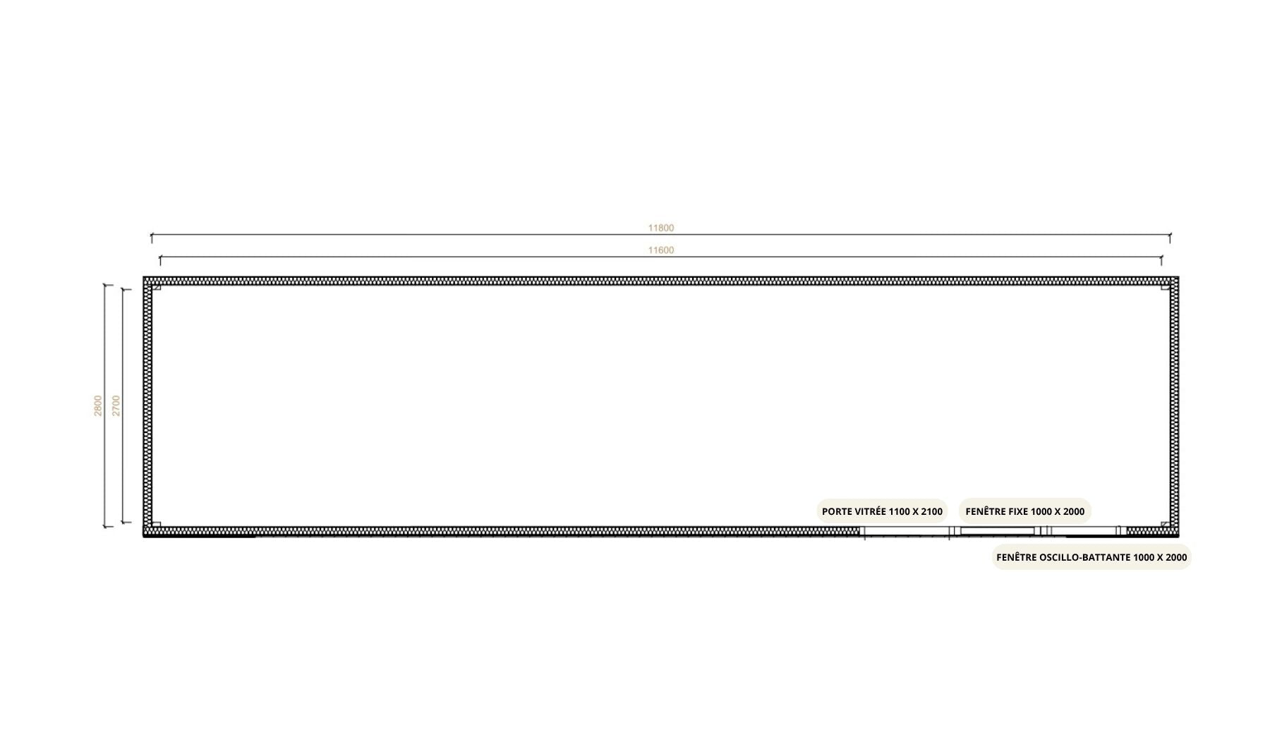 Plan 36m2