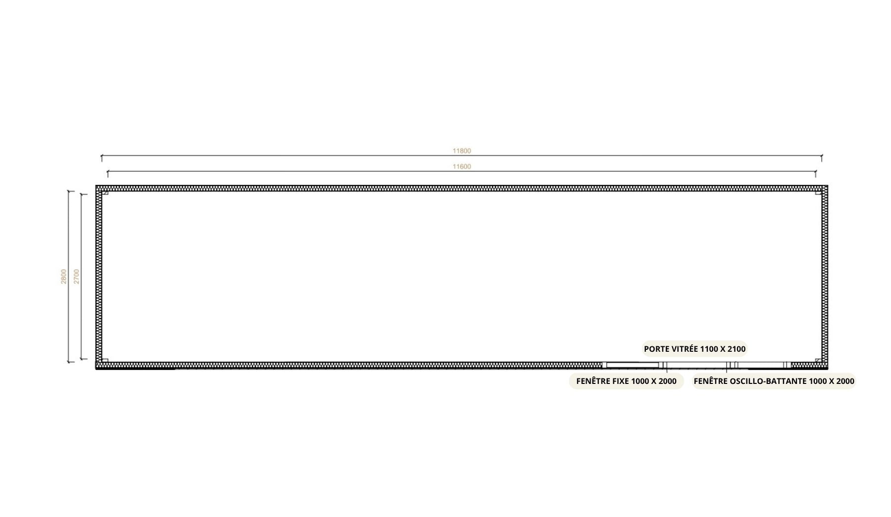 Plan 36m2