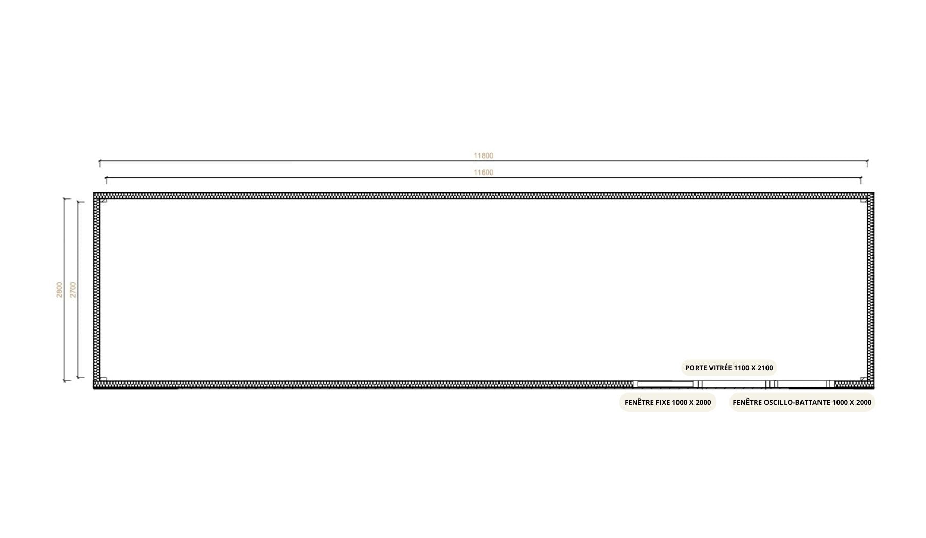 Plan 36m2