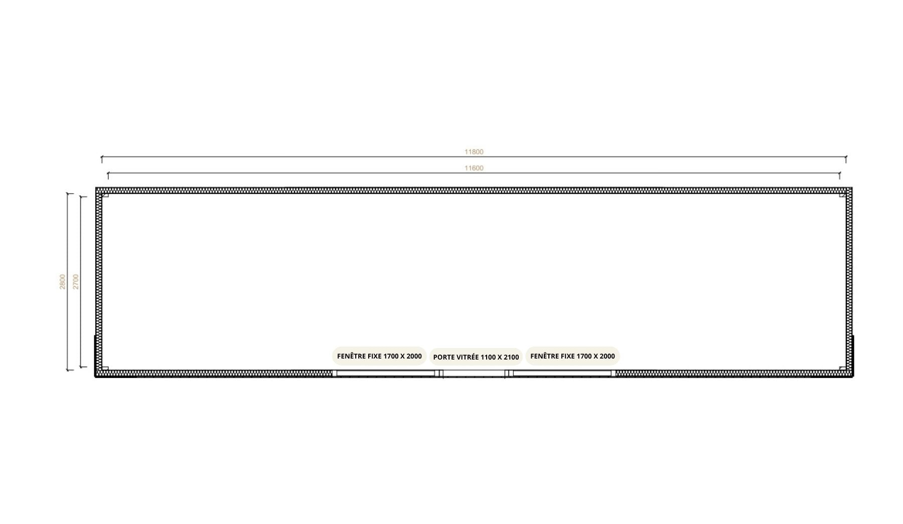 Plan 36m2