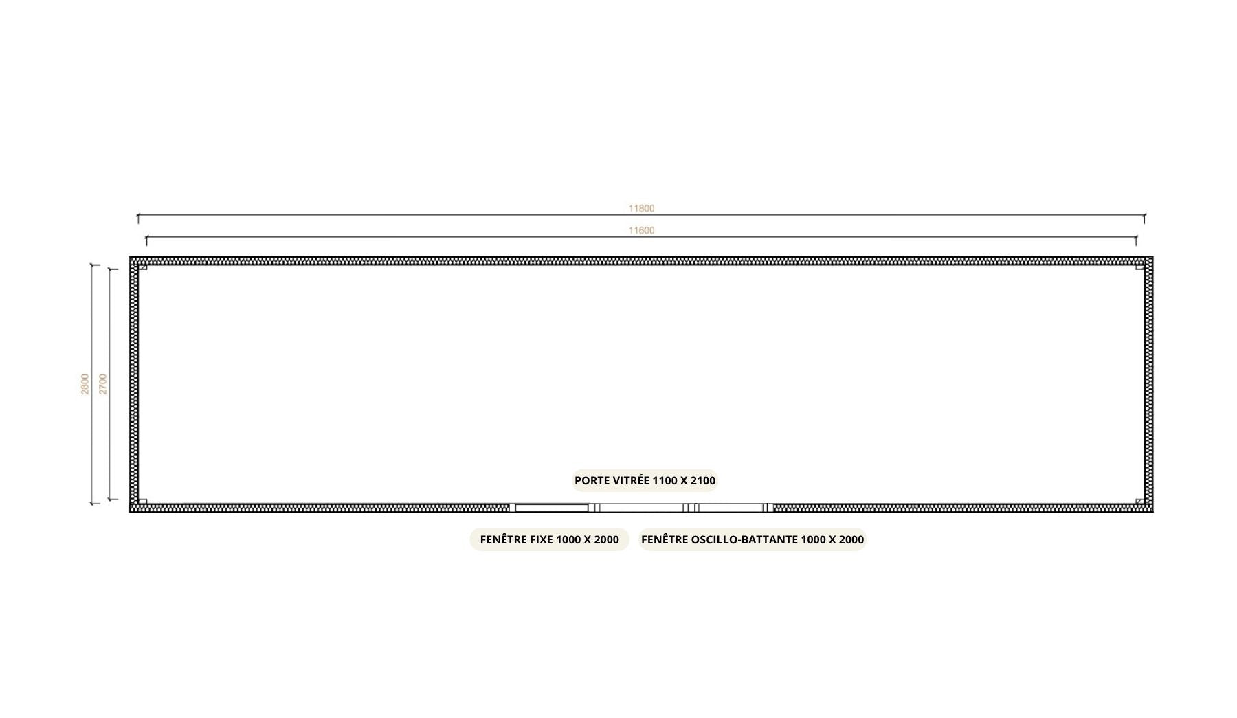 Plan 36m2