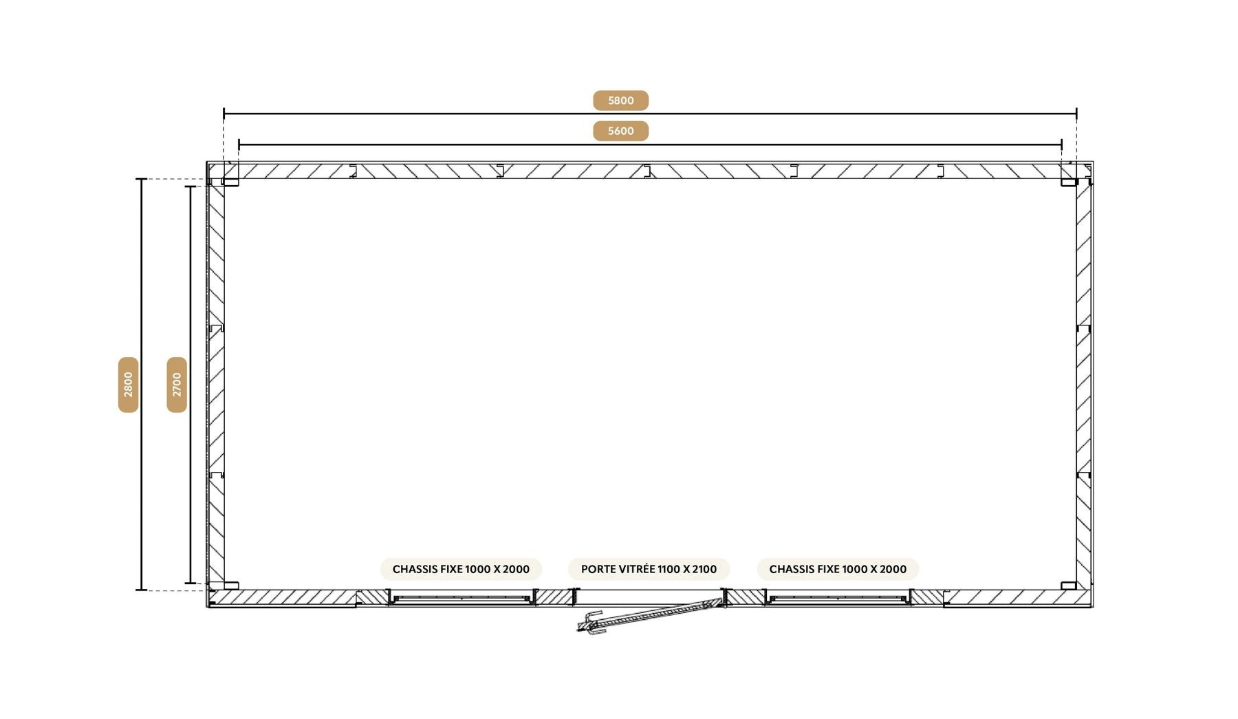 Bureau modulaire - Bayonne