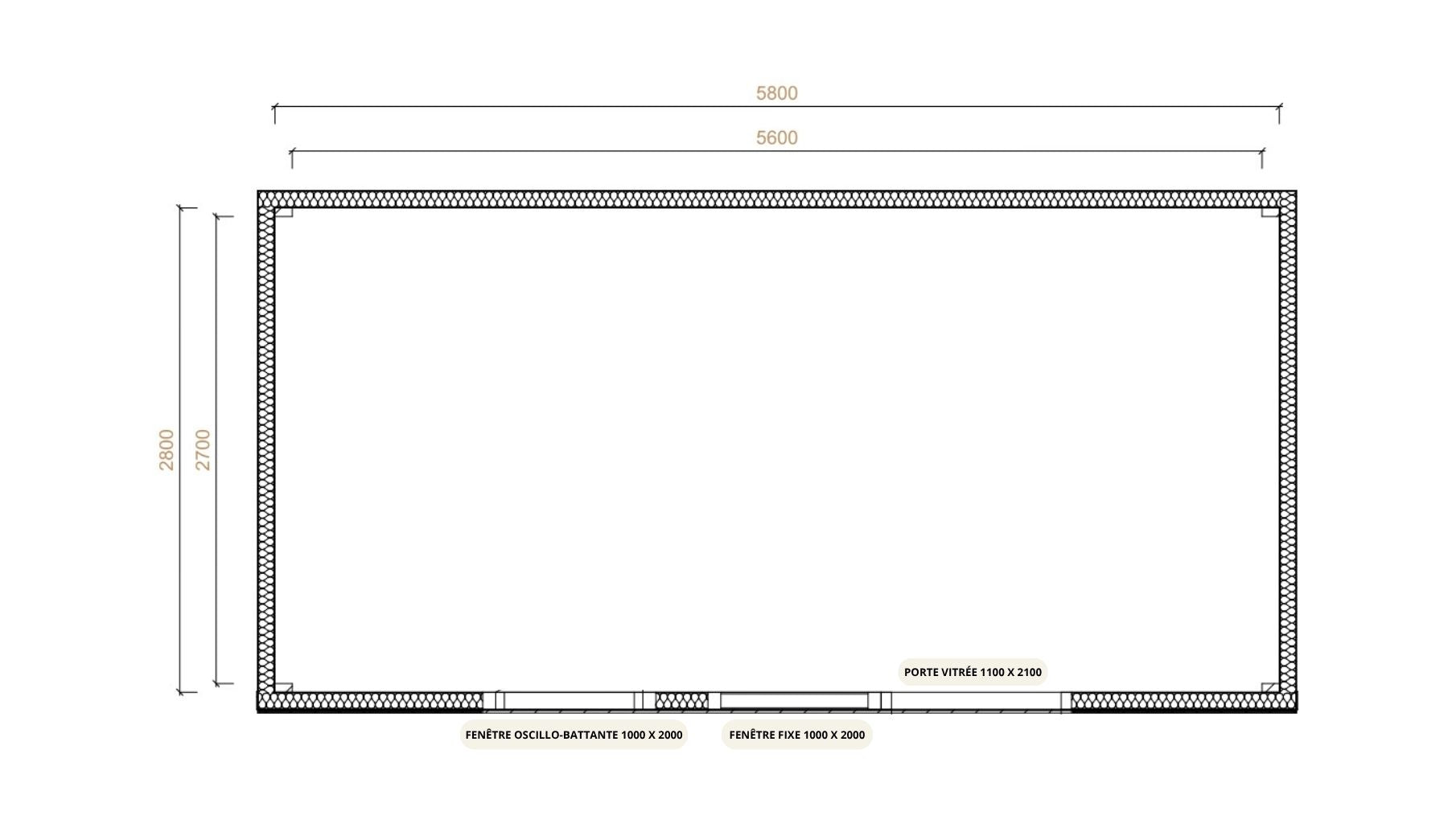 Plan 18m2