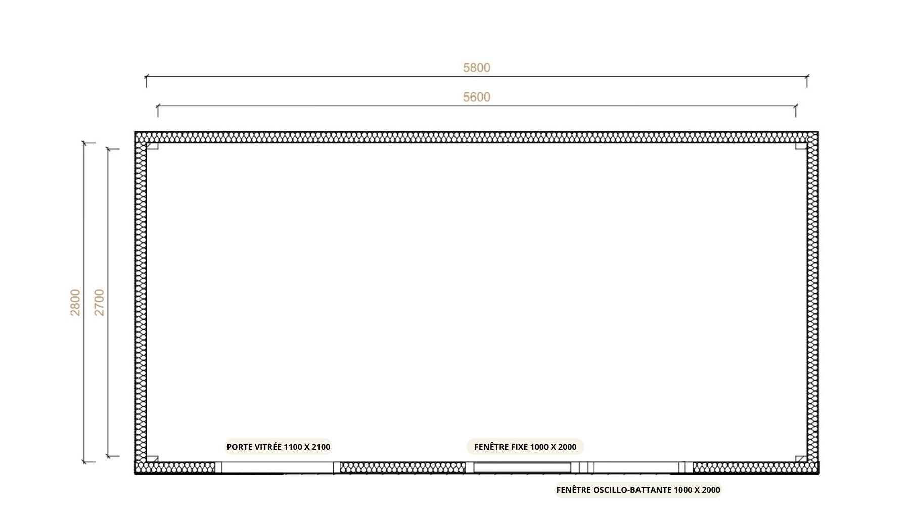 Plan 18m2