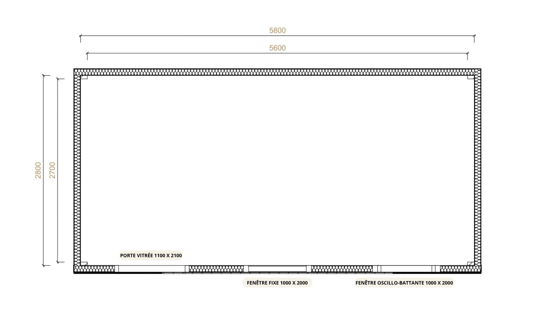 Plan 18m2