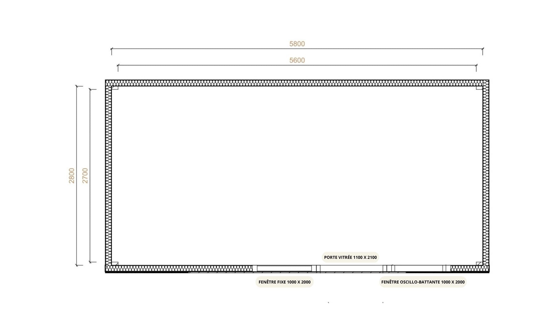 Plan 18m2