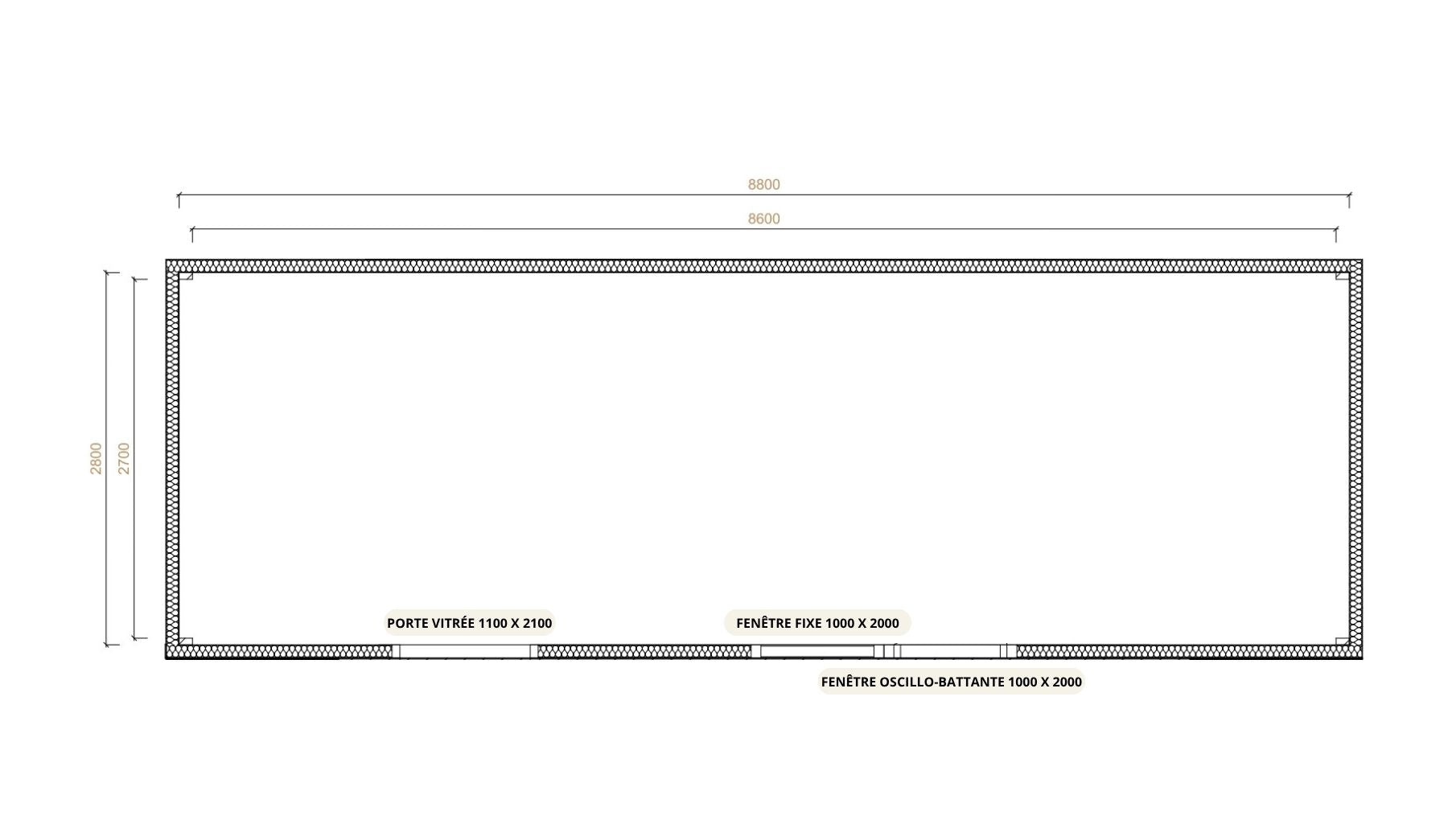 Plan 27m2