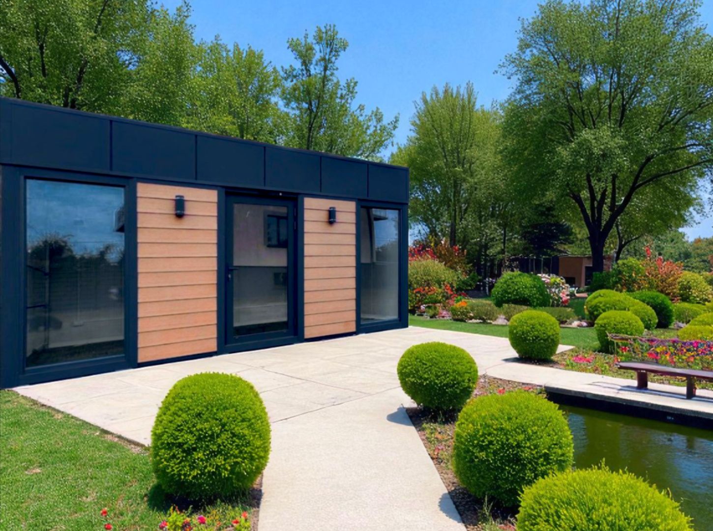 Avec son architecture minimaliste et ses lignes contemporaines, le Module Lille offre un espace lumineux et fonctionnel, propice à la créativité et à la sérénité.
Un concept signé Maison Innov, pensé pour allier style et praticité.