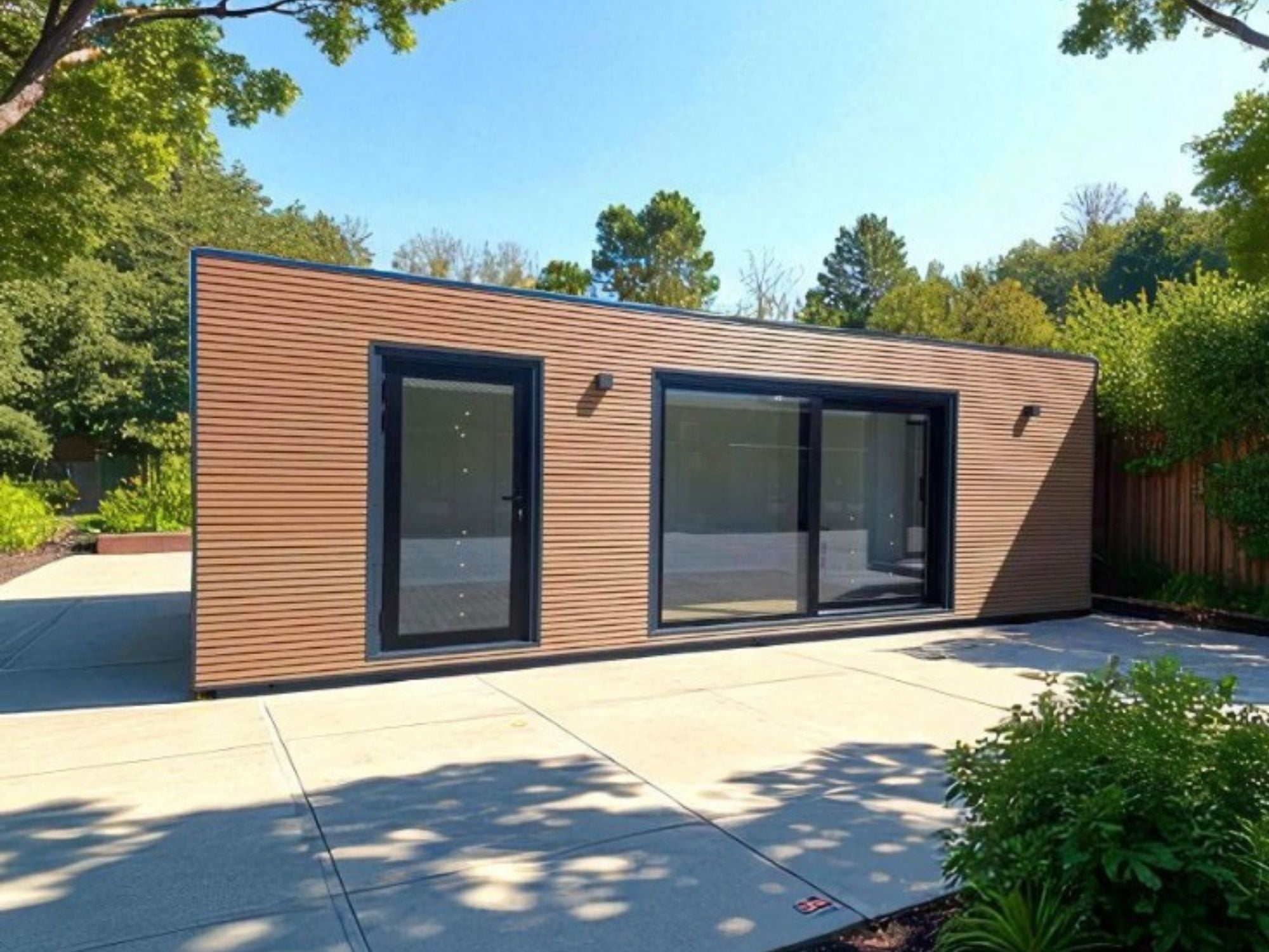 Ce chalet habitable séduit par sa structure élégante et sa luminosité naturelle. Conçu pour un usage quotidien ou saisonnier, il conjugue fonctionnalité, durabilité et simplicité d’installation.